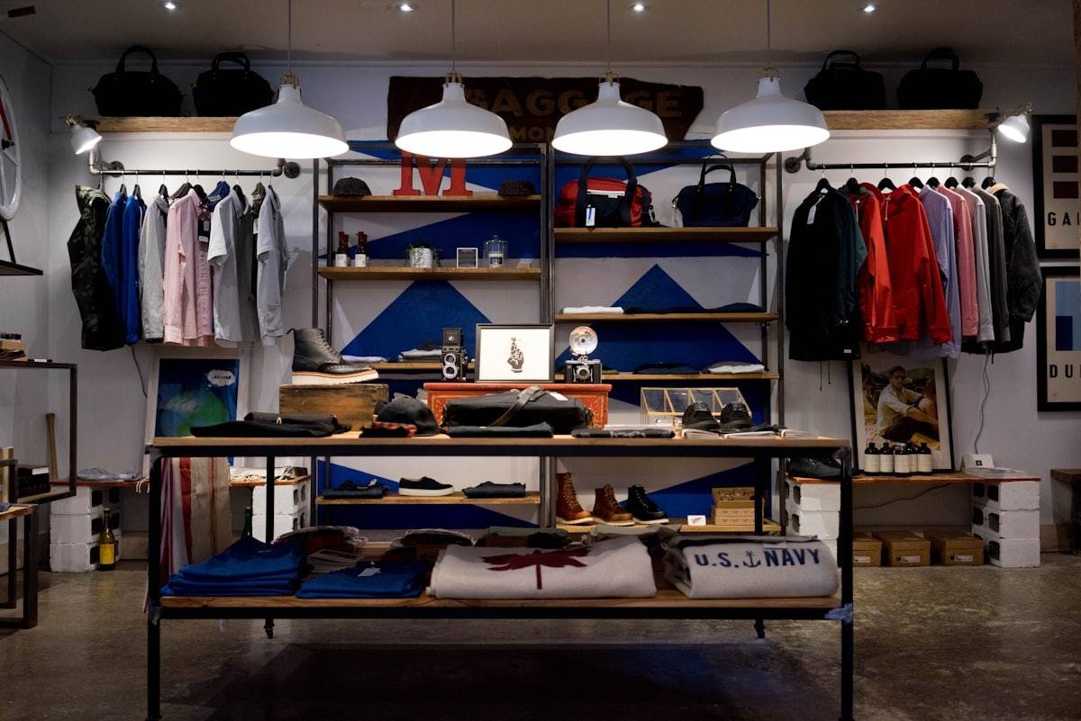 Retail interior representing an ecommerce authority campaign